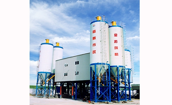 HZS120型水泥混合料攪拌設備